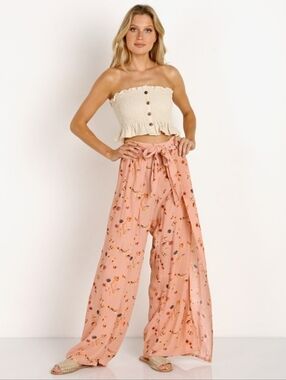 Faithfull the Brand Tiki Tiki Pants Salina Floral Print